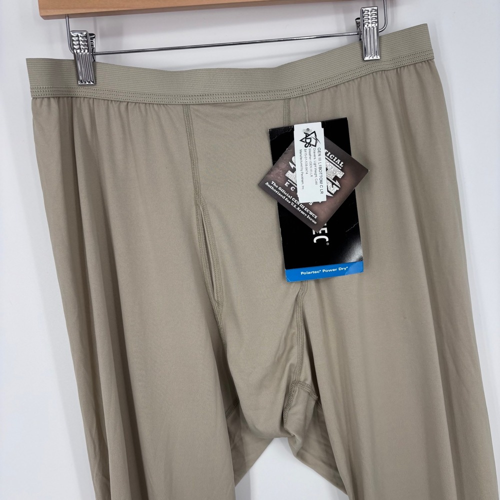 Peckham ECWCS Gen III Level 1 Drawers Mens Large Regular Tan Thermal Base Layer